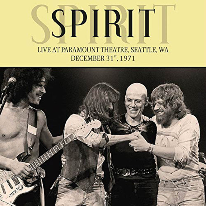 Spirit Live at Paramount Theatre 1971 Vinyl LP New 2019