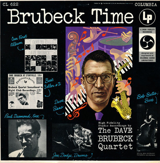 DAVE QUARTET BRUBECK BRUBECK TIME LP VINYL NEW 33RPM