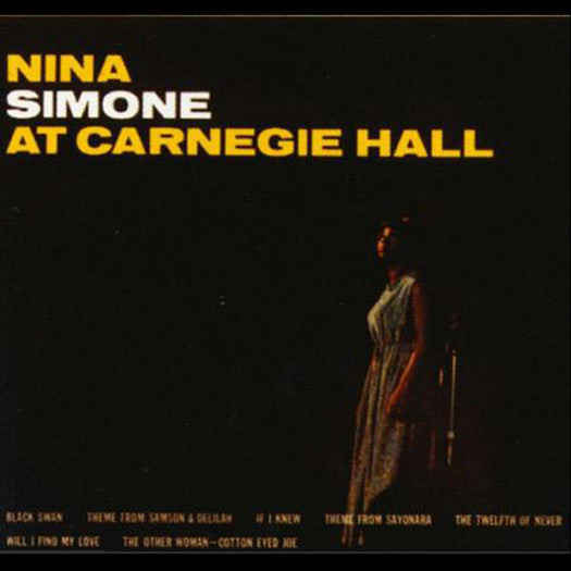 NINA SIMONE LIVE AT CARNEGIE HALL LP VINYL NEW 33RPM