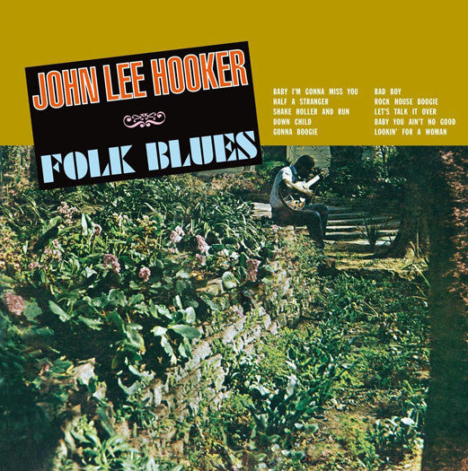 HOOKER JOHN LEE FOLK BLUES LP VINYL NEW 33RPM