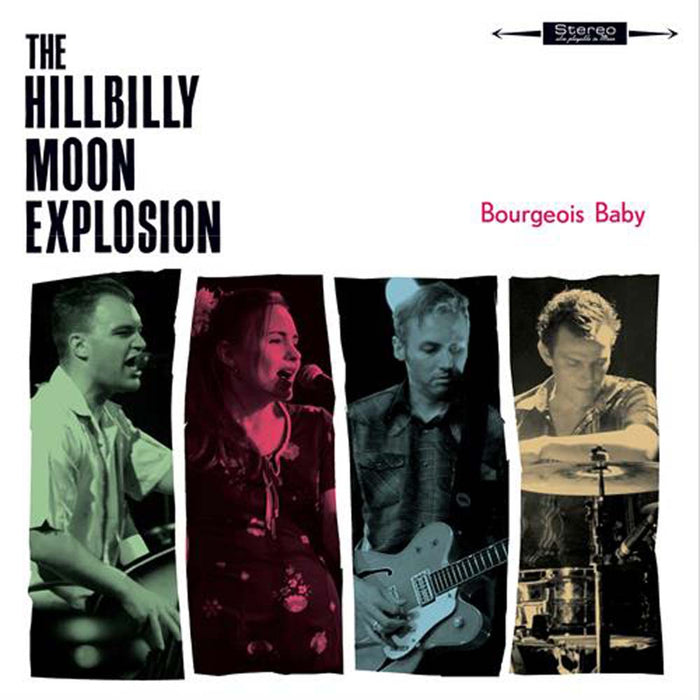 The Hillbilly Moon Explosion Bourgeois Baby Vinyl LP Blue Colour 2021