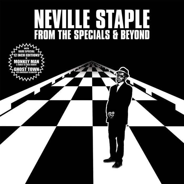 Neville Staple From The Specials & Beyond Vinyl LP Black & White Splatter 2021