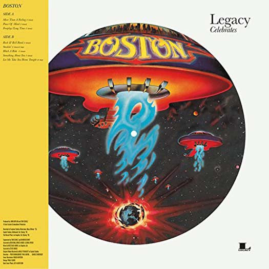 BOSTON More Than A Feeling Pic Disc 150gm LP Vinyl NEW