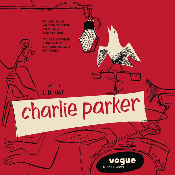 Charlie Parker Vol.1 Vinyl LP Red & White Splatter Colour 2017