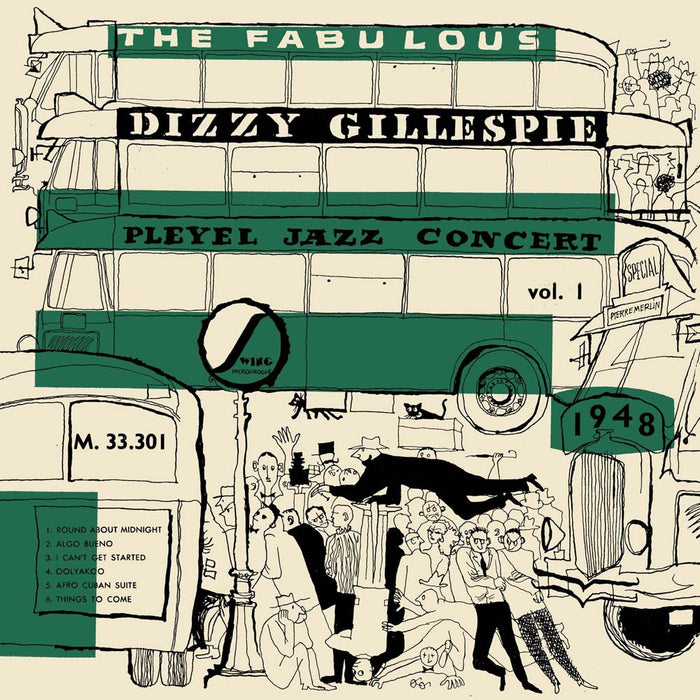 Dizzy Gillespie Pleye Jazz Concert 1948 Vinyl LP 2017