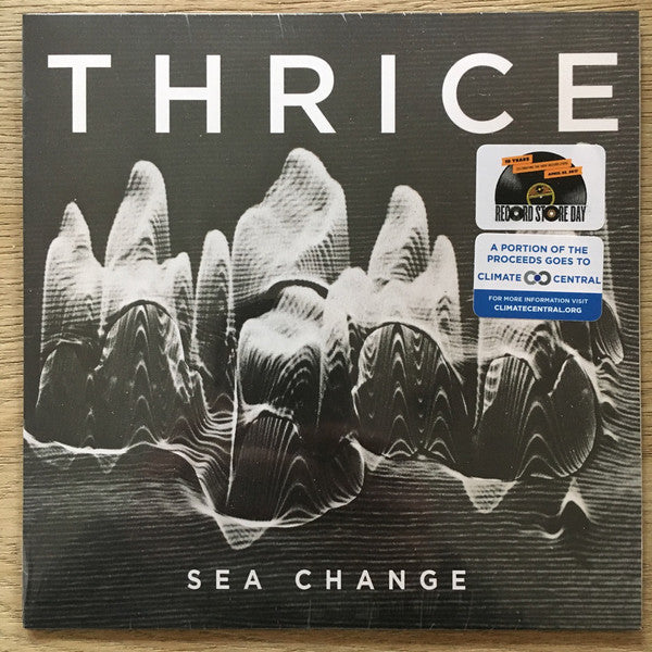 Thrice Sea Change Vinyl 7" Single Transparent Blue Colour RSD 2017