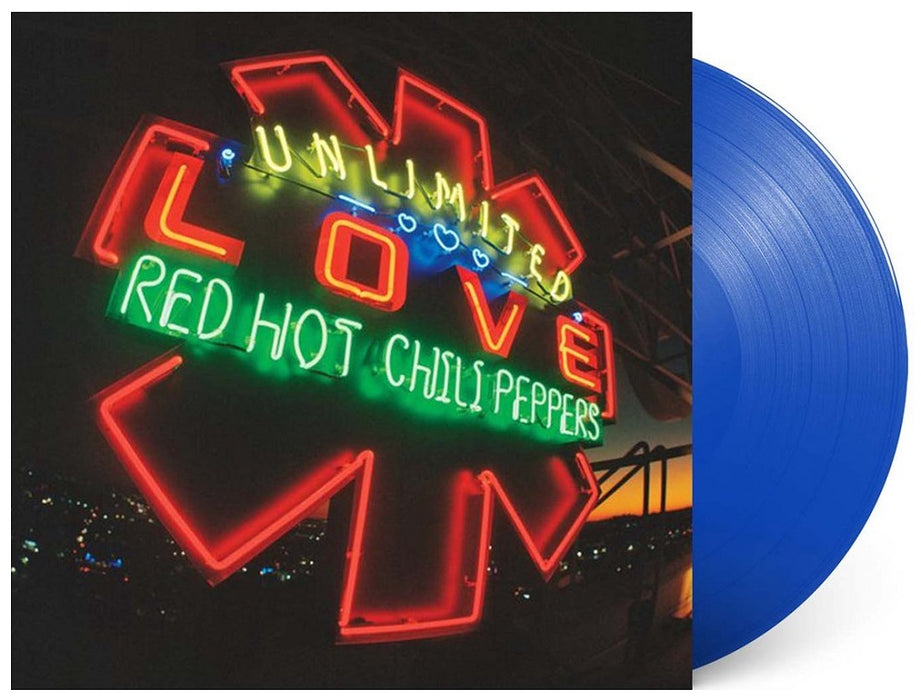 Red Hot Chili Peppers Unlimited Love Vinyl LP Blue Colour 2022