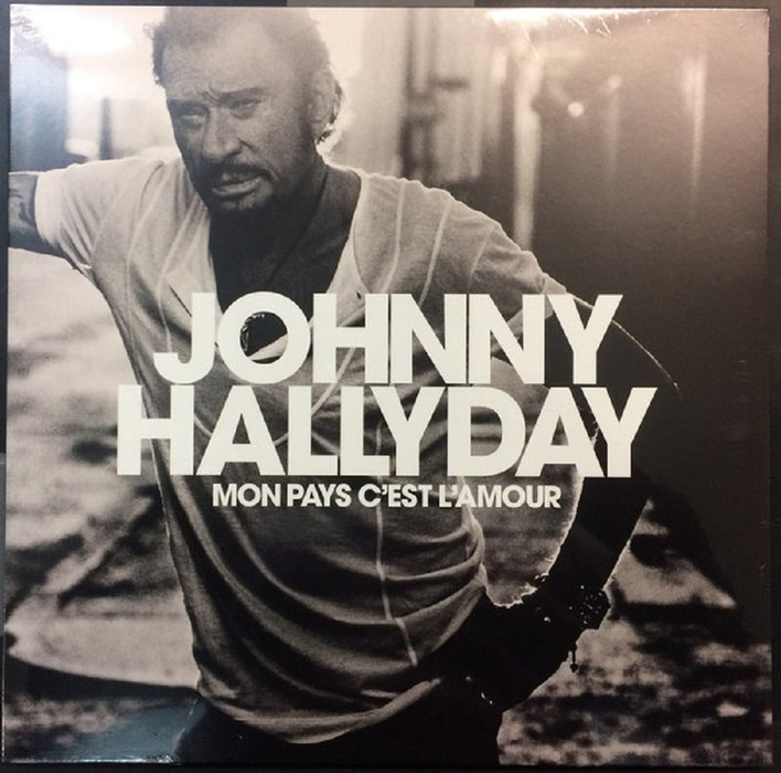 Johnny Hallyday Mon Pays C'est L'amour Vinyl LP Ltd White Edition New 2018