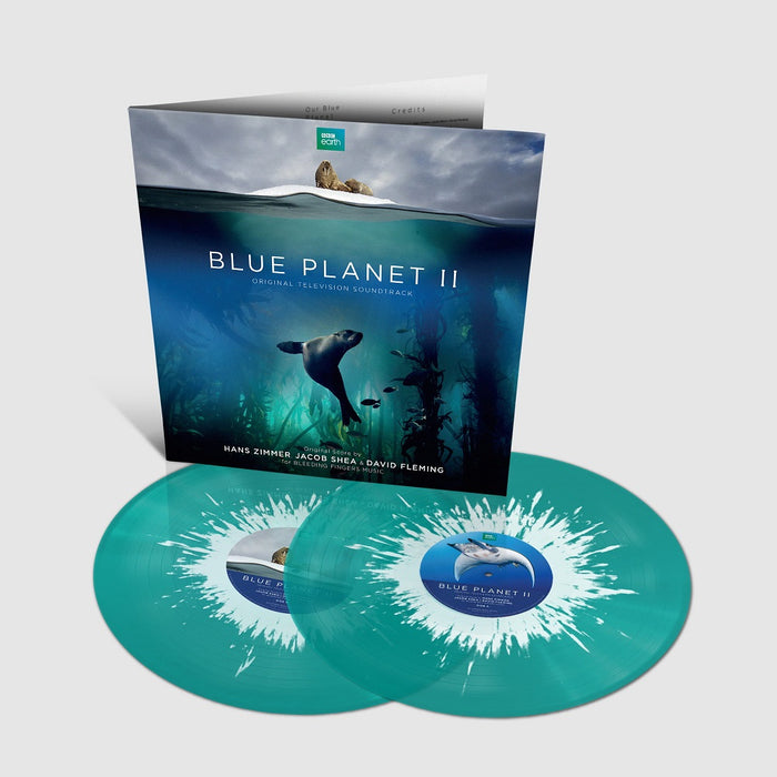 Hans Zimmer Blue Planet II Soundtrack Vinyl LP Ocean Spray Colour 2022