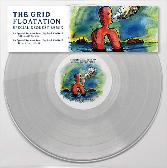 The Grid Flotation Vinyl 12" Vinyl Single Limited Clear 2020