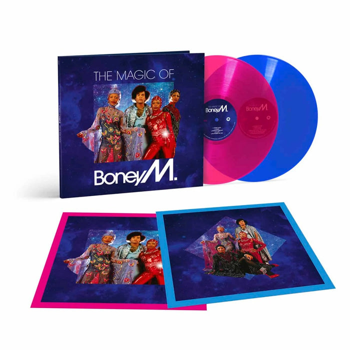 Boney M The Magic Of Boney M Vinyl LP Pink And Blue Colour 2022