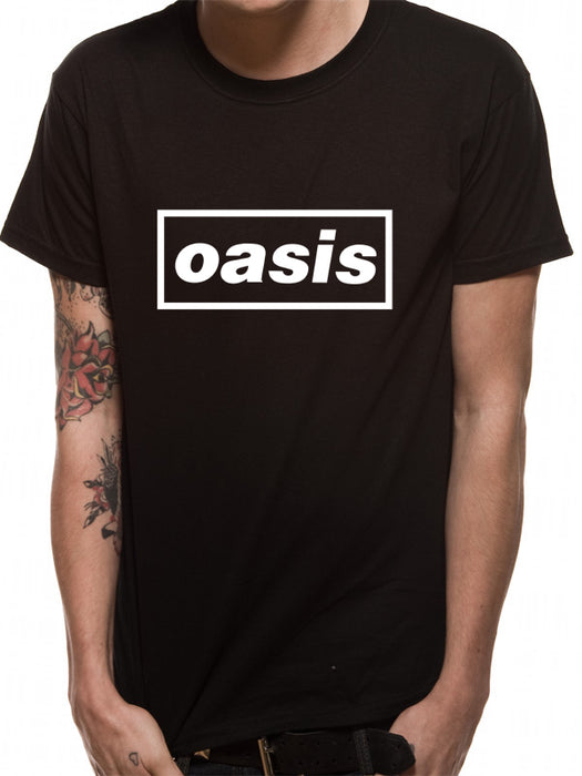 OASIS Definitely Maybe MENS Black SMALL T-Shirt NEW