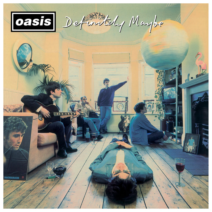 Oasis Definitely Maybe Vinyl LP Ltd Silver Colour 2019