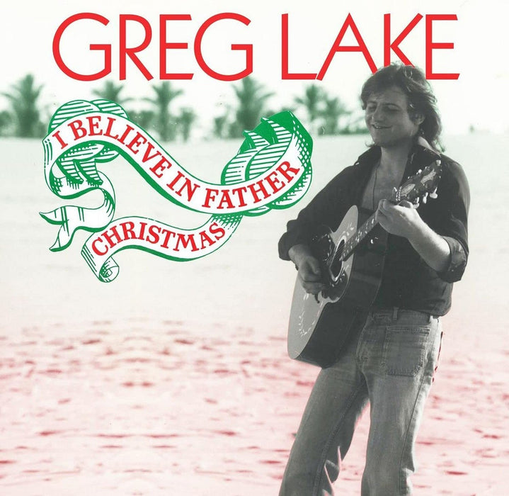 Greg Lake I Believe in Father Christmas 10" Vinyl EP Red Colour 2022