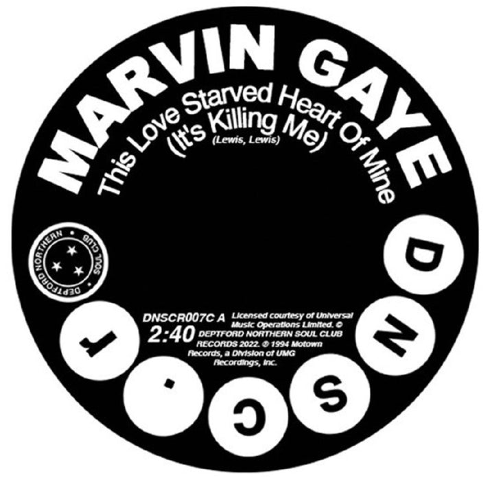 Marvin Gaye & Shorty Long This Love Starved Heart Of Mine (It's Killing Me) / Don't Mess With My Weekend  7" Vinyl Single Red RSD 2023