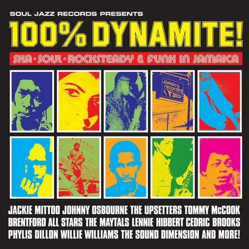 100% DYNAMITE Ska Soul Rocksteady & Funk In Jamaica VINYL LP 2015