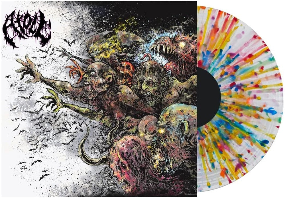 Atoll Prepuce Vinyl EP Rainbow Vomit Splatter 2023