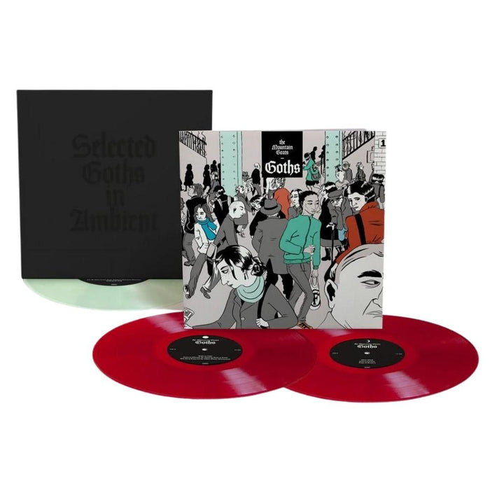 The Mountain Goats Goths Vinyl LP Indies Red/Green Colour Vinyl + Bonus 12" 2017