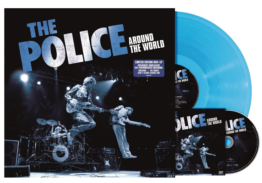 The Police Around The World Vinyl LP Blue Colour 2023