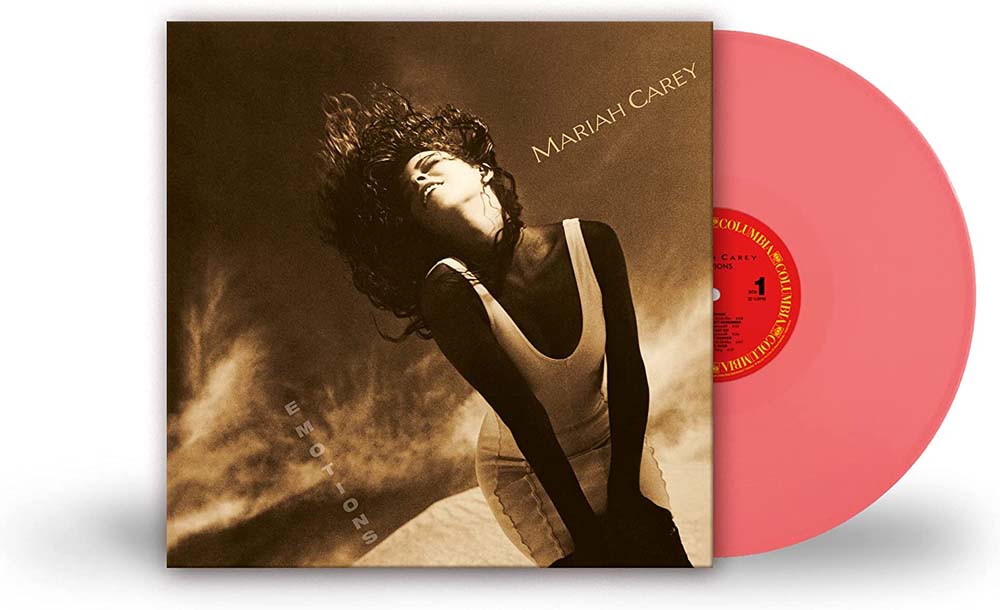 Mariah Carey Emotions Vinyl LP National Album Day Pink Colour 2021