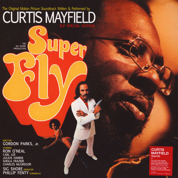 CURTIS MAYFIELD Superfly LP Orange Vinyl NEW 2018