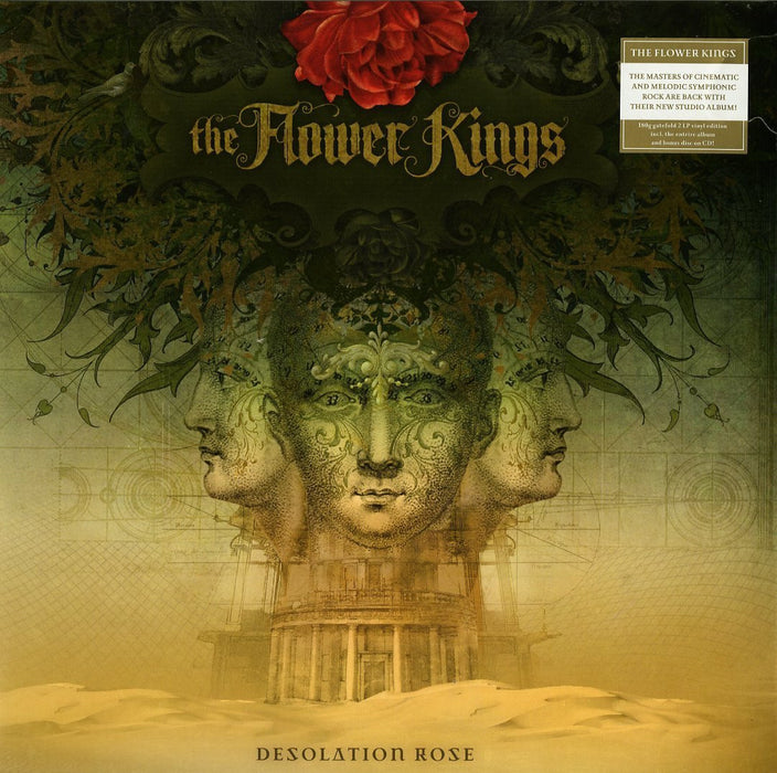FLOWER KINGS DESOLATION ROSE LP VINYL 33RPM METAL 2013 NEW