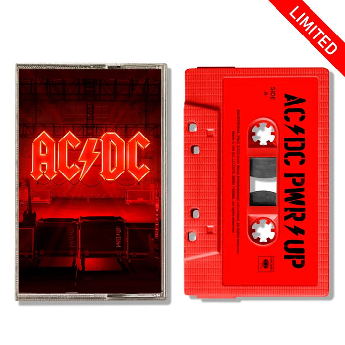 AC/DC Power Up Cassette Tape Limited Red 2021