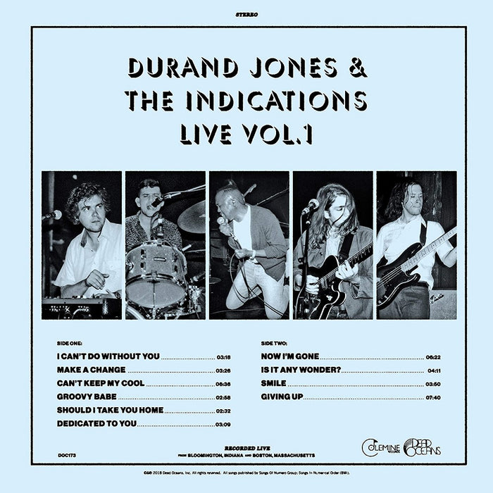 Durand Jones Durand Jones & The Indications Vol.1 Vinyl LP 2018