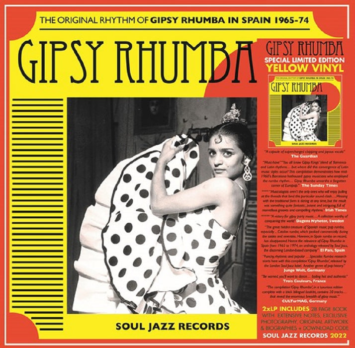 Gipssy Rhumba: The Original Rhythm of Gipsy Rhumba in Spain 1965-74 Vinyl LP Yellow Colour RSD 2023