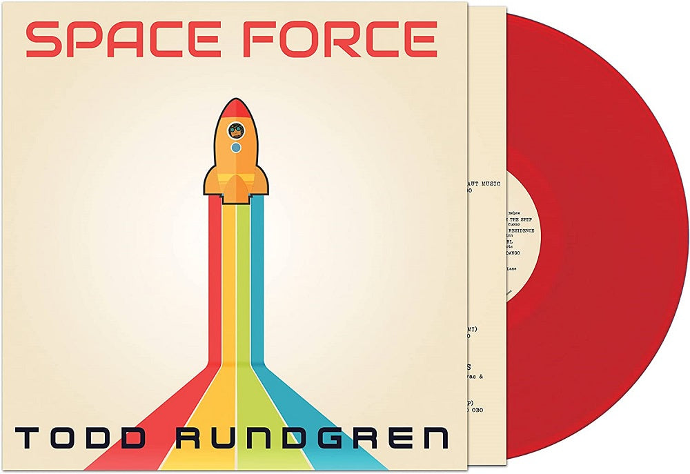 Todd Rundgren Space Force Vinyl LP Red Colour 2022