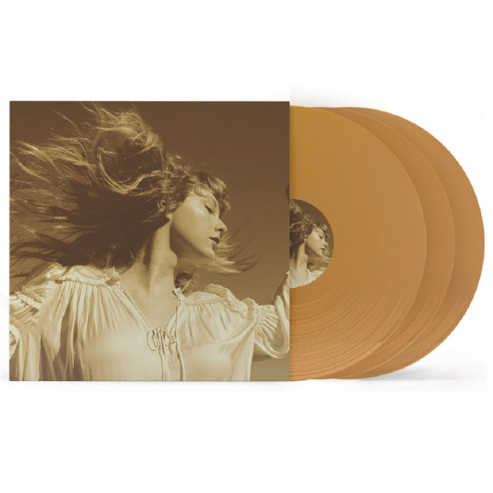 Taylor Swift Fearless Taylors Version Vinyl LP Metallic Gold 2021