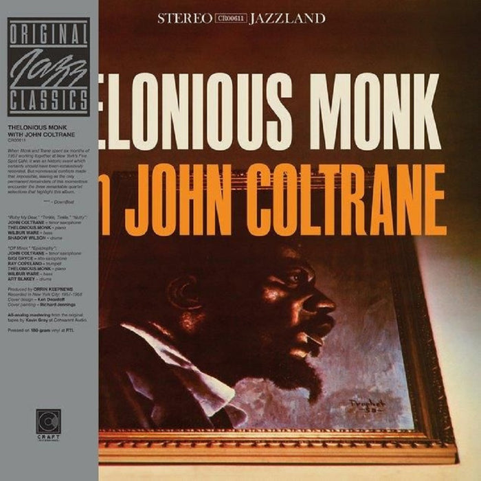 Thelonious Monk John Coltrane Thelonious Monk With John Coltrane Vinyl LP 2023