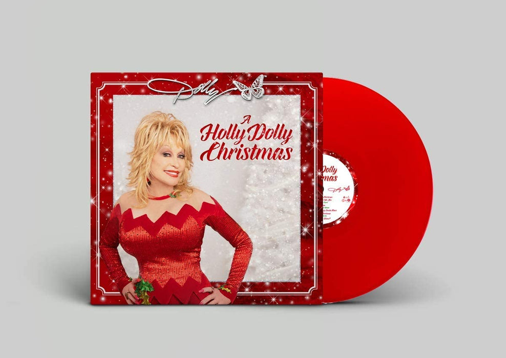 Dolly Parton - A Holly Dolly Christmas Vinyl LP Red Colour 2020