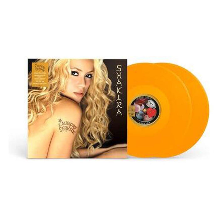 Shakira Laundry Service Vinyl LP Orange Colour 2022