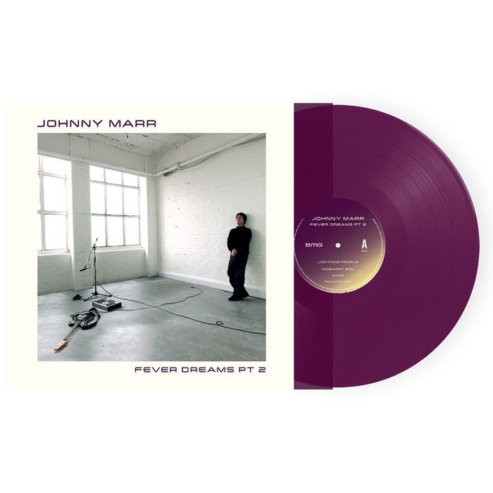 Johnny Marr Fever Dreams Pt. 2 Vinyl EP RSD Stores Transparent Violet Colour 2021