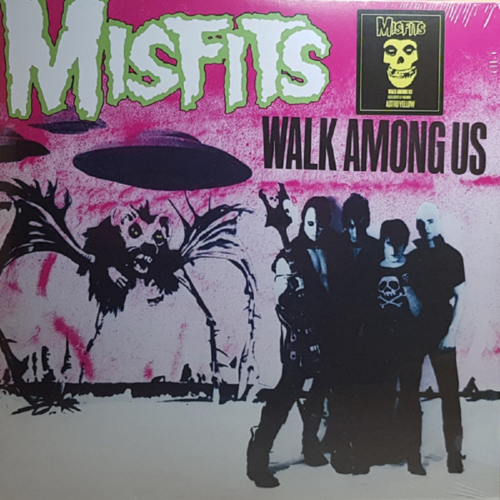 Misfits Walk Among Us Ltd Astro Yellow Vinyl LP New 2018 — Assai