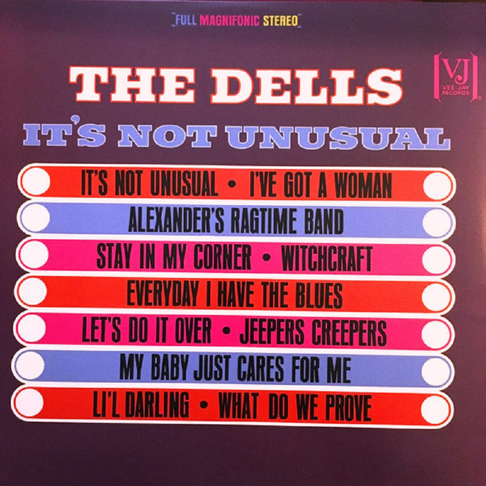 The Dells ‎It's Not Unusual Limited Vinyl LP New 2013