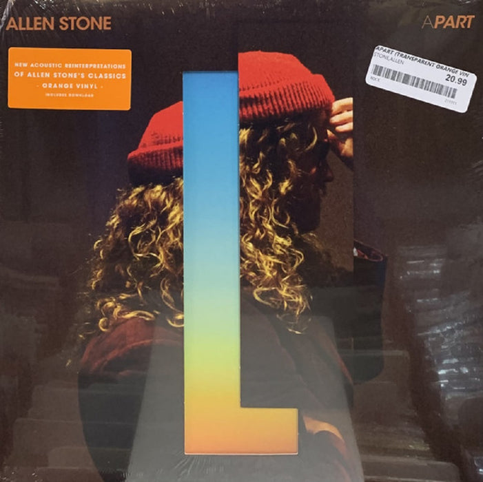 Allen Stone Apart Vinyl LP Translucent Orange 2021