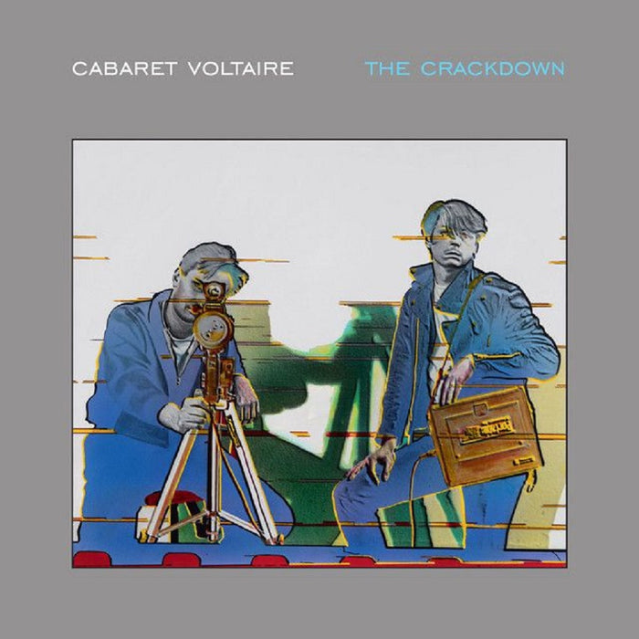 Cabaret Voltaire The Crackdown Vinyl LP Reissue Limited Edition Grey Colour Vinyl 2022