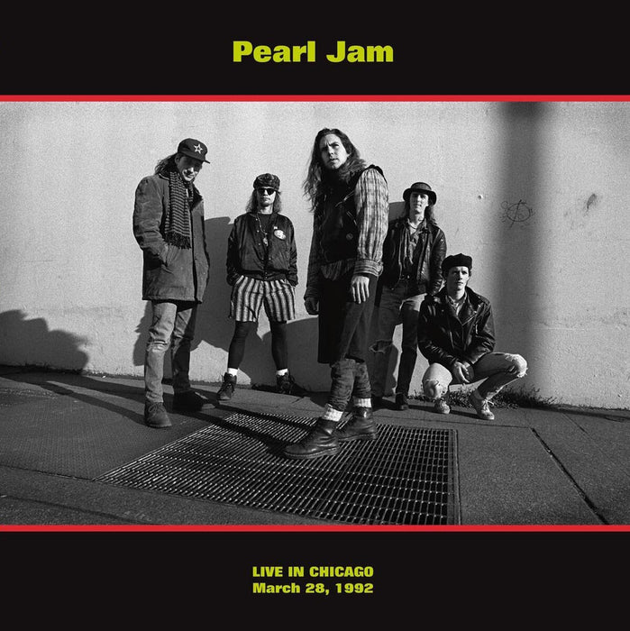 Pearl Jam Chicago Live 03/28/92 Vinyl LP Red Colour 2015