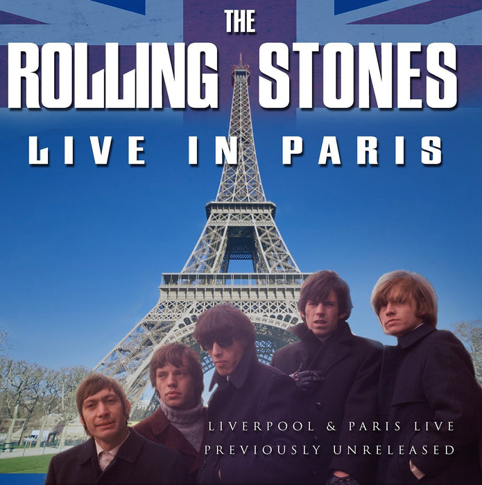 ROLLING STONES Live In Paris LP Vinyl NEW Limited Edition BLUE