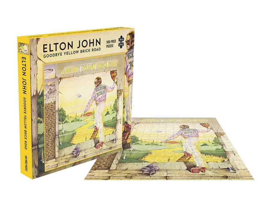 Elton John Jigsaw Puzzle Goodbye Yellow Brick Road Album 500 Piece