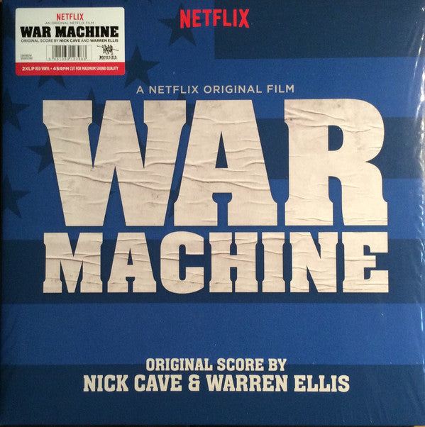 War Machine Soundtrack Vinyl LP Red Colour 2017