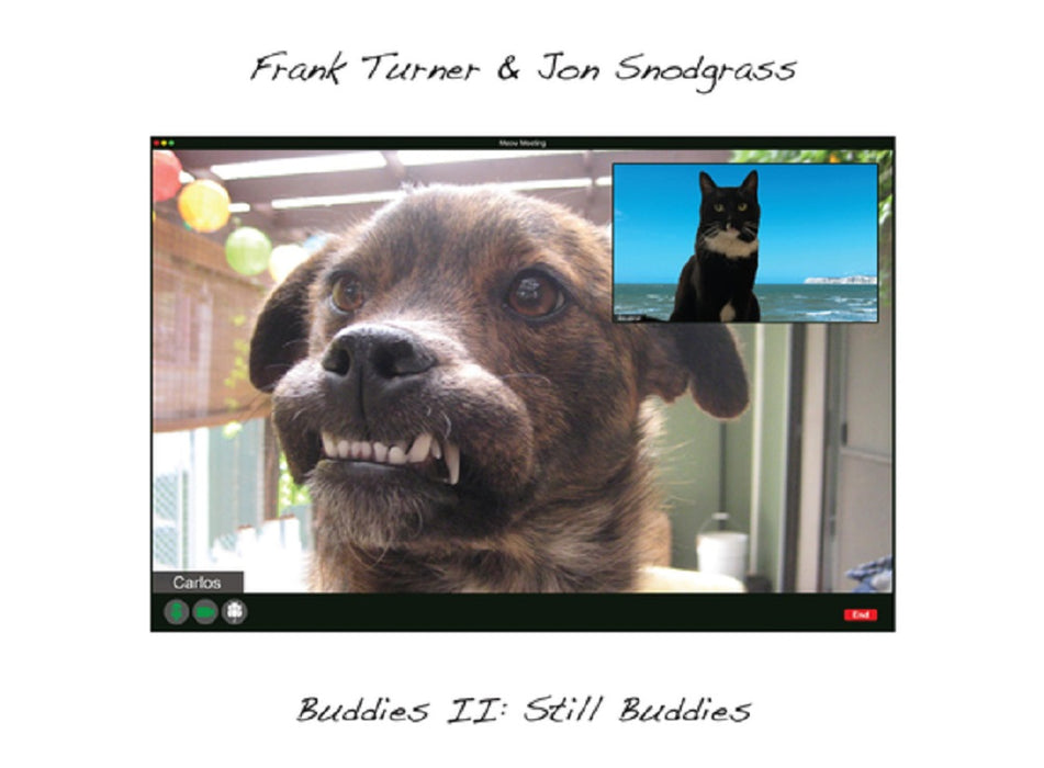 Frank Turner & Jon Snodgrass Buddies II: Still Buddies Vinyl LP Silver Colour 2021