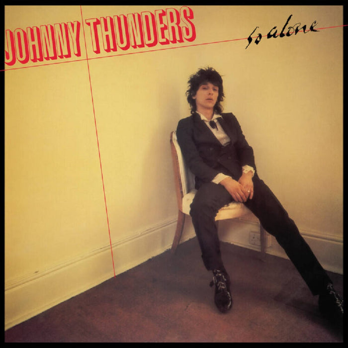 Johnny Thunders So Alone Vinyl LP Indies Translucent Ruby Colour 2023