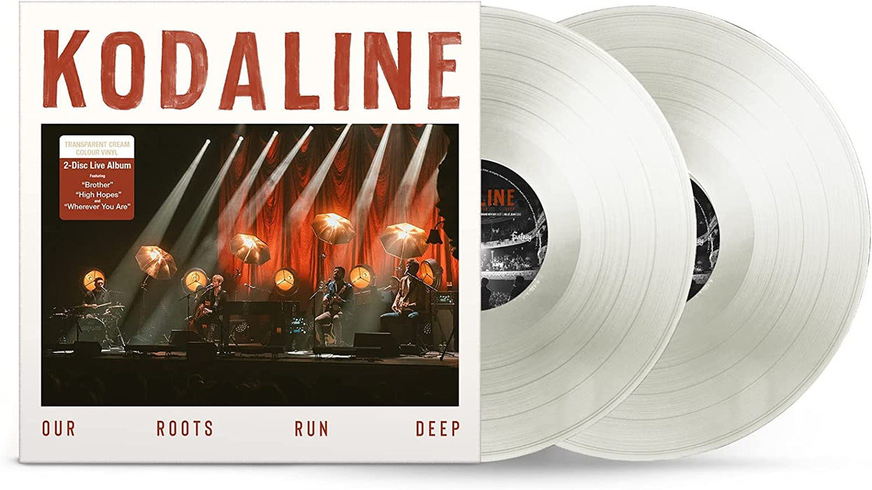 Kodaline Our Roots Run Deep Vinyl LP Transparent Cream 2022