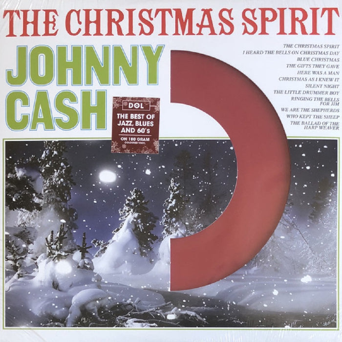 Johnny Cash The Christmas Spirit Vinyl LP Red Colour 2018