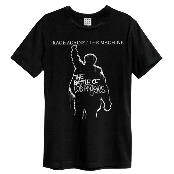 Rage Against The Machine Battle Of LA Amplified Charcoal Medium Unisex T-Shirt