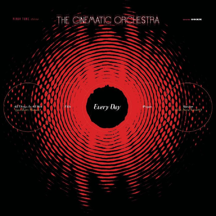 The Cinematic Orchestra Every Day Vinyl LP Translucent Red 20th Anniversary Edition 2023