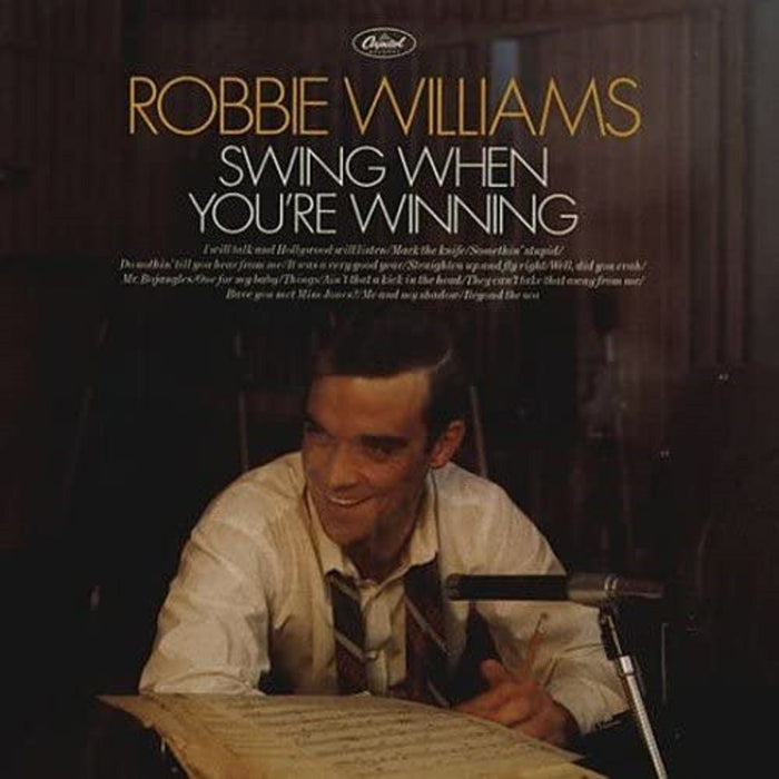 Robbie Williams Swing When You're Winning Vinyl LP 2001